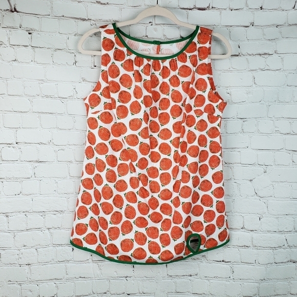 Peg & Kris Sleeveless Retro Style Shell Top 0 - Picture 7 of 12